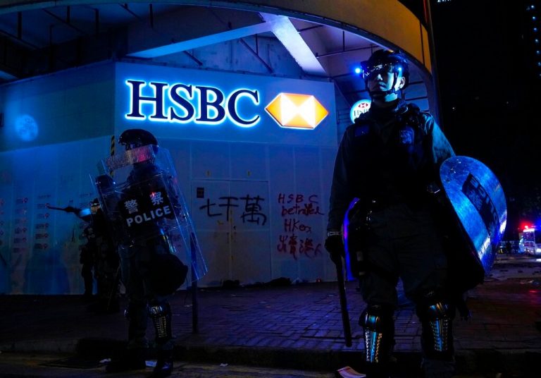 HSBC accounts of pro-democracy Hong Kong church frozen