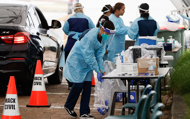 Sydney records 30 new Covid cases as cluster in suburbs grows