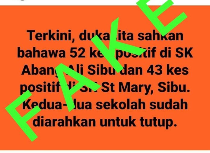 Positive cases detected in SK Abang Ali, SK St Mary in Sibu ‘fake news’, says Sarawak assistant minister