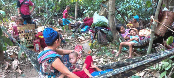 Toddler survives Myanmar airstrike that killed father