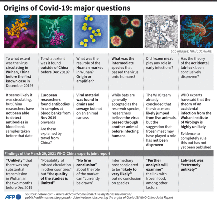 Unlikely virus escaped from lab — WHO report