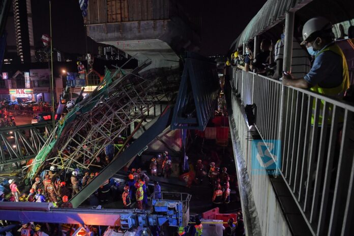 Sarawakian woman among fatalities in SUKE bridge collapse, KL traffic chief confirms
