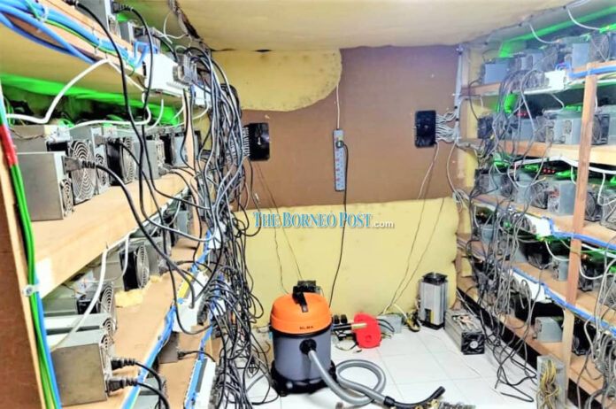 Bitcoin mining operations unearthed, three arrested