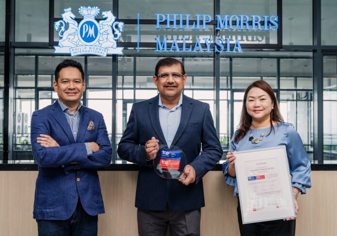 Philip Morris Malaysia named Top Employer in Malaysia and the Asia Pacific region