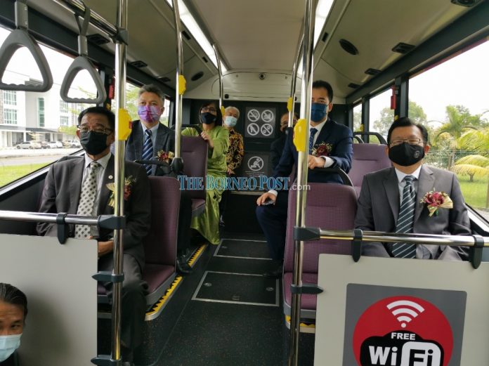 4 units of electric buses to start operating in Kuching tomorrow – Abdul Karim