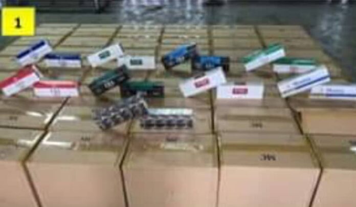 GOF arrest seven individuals for alleged possession of contraband cigarettes