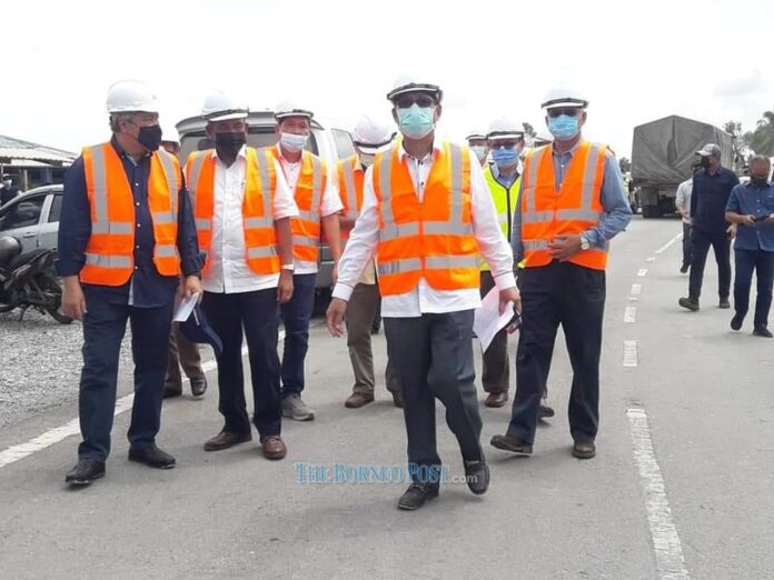 Sadong Jaya-Sungai Buloh road upgrading works expected to complete by Oct this year, says Julaihi