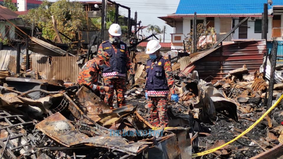 Bomba Forensics unit investigating cause of Jalan Tiong Hua fire