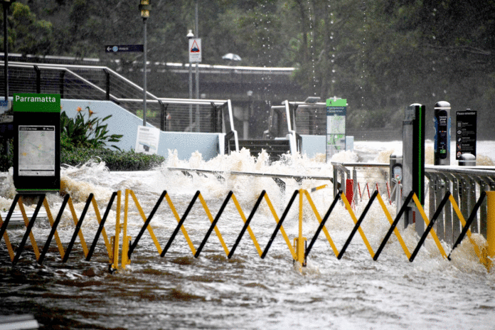 Rains caused record flooding in Australia