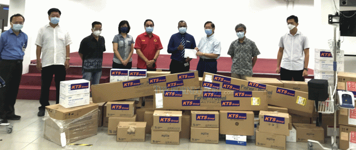 Sibu Hospital gets help from KTS-BLD Foundation