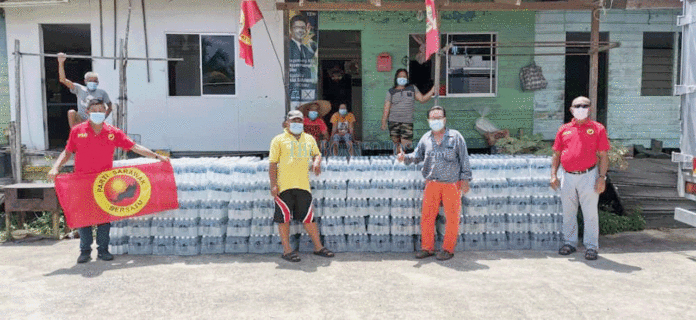 PSB president sends much-needed drinking water to longhouses