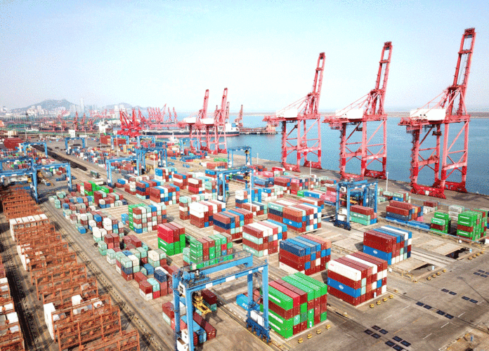 China exports spike to highest in decades
