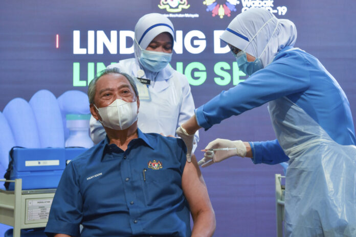 PM Muhyiddin urges Malaysians to register for Covid-19 vaccination