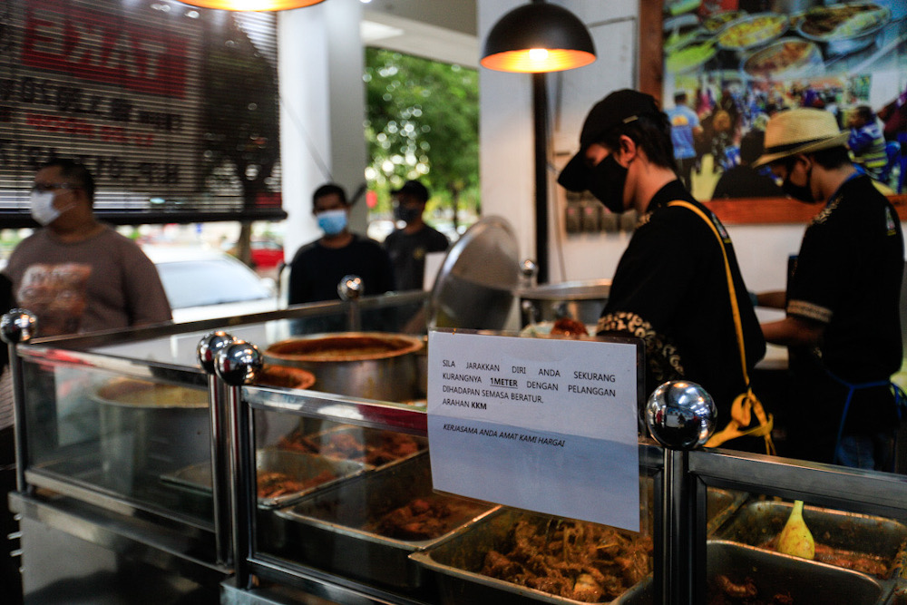 Popular Penang ‘nasi kandar’ eatery ordered to close after employees test positive for Covid-19