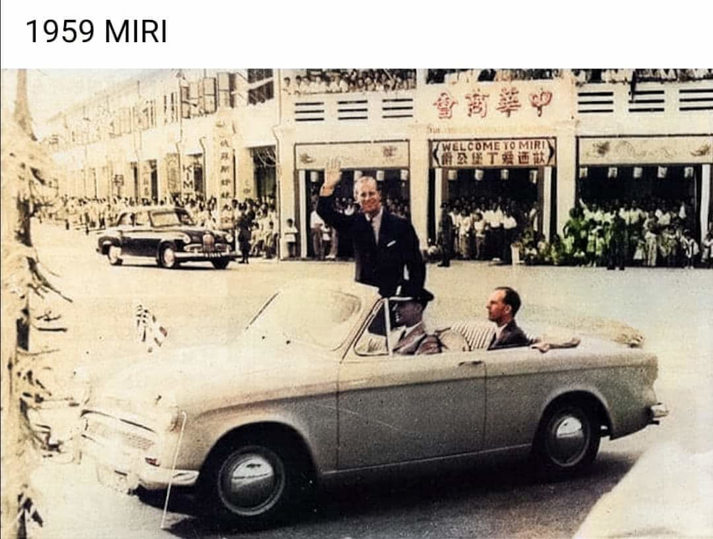 Sarawakians remember Prince Philip’s visit to Miri in 1959