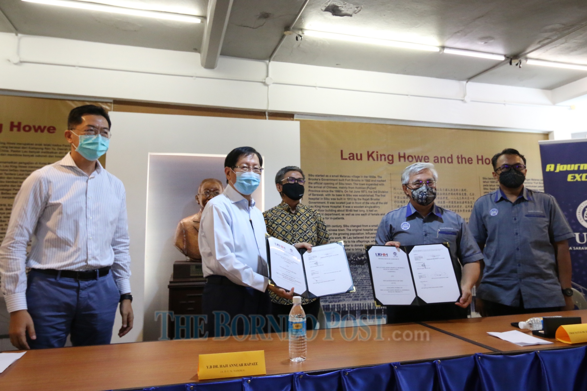 Association signs MoA with UCTS on developing Lau King Howe Hospital Memorial Museum