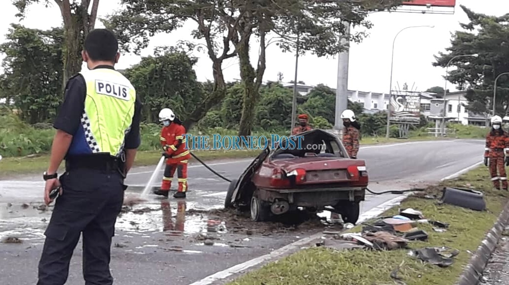 Construction worker killed in collision with lorry in Sibu