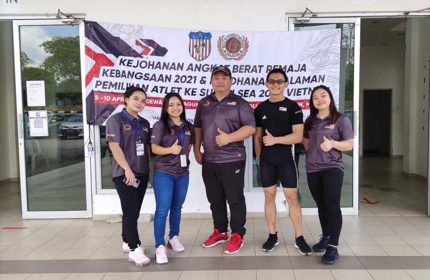Sabah weightlifting trio set new records