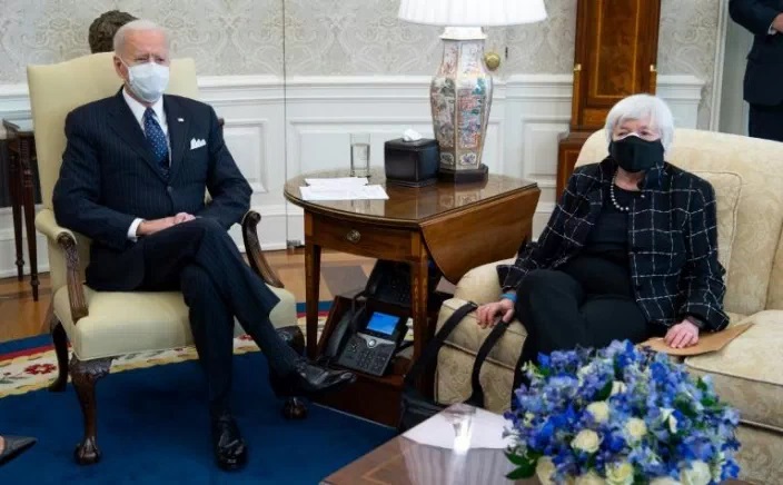 US pushing G20 for global minimum corporate tax: Yellen