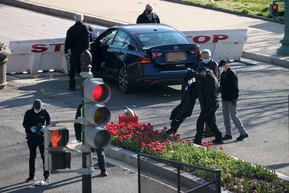 Police officer killed in US Capitol car-ramming attack