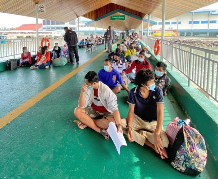 254 illegals deported to Indonesia