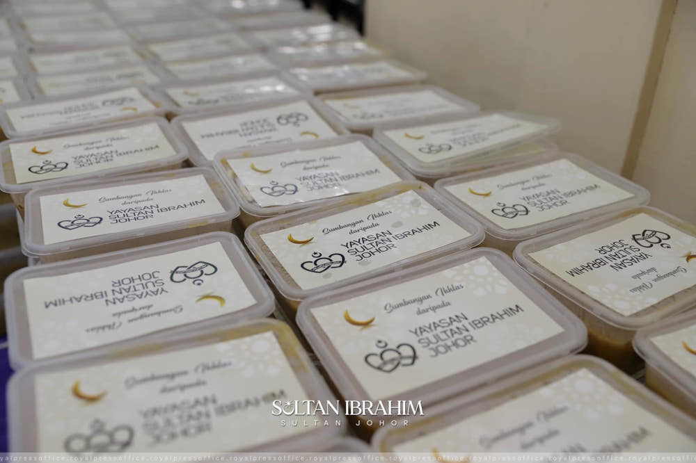Johor Sultan to prepare bubur lambuk for the people