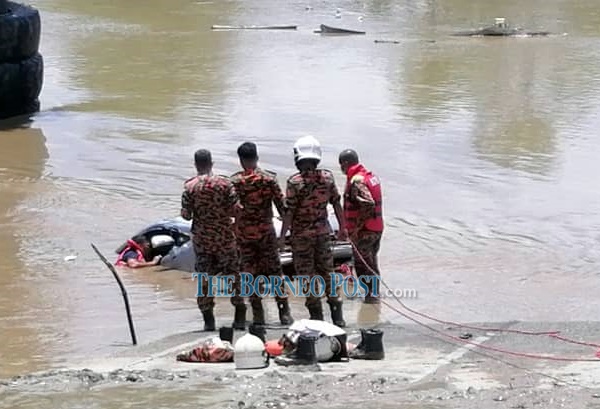 Missing MPV found inside river near Muara Tuang ferry jetty