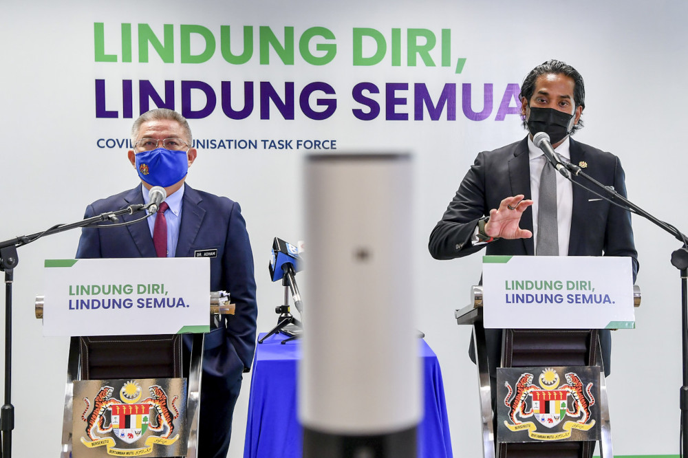 Khairy: Merely 0.003pc of frontliners infected with Covid-19 after vaccination, proof immunisation effective