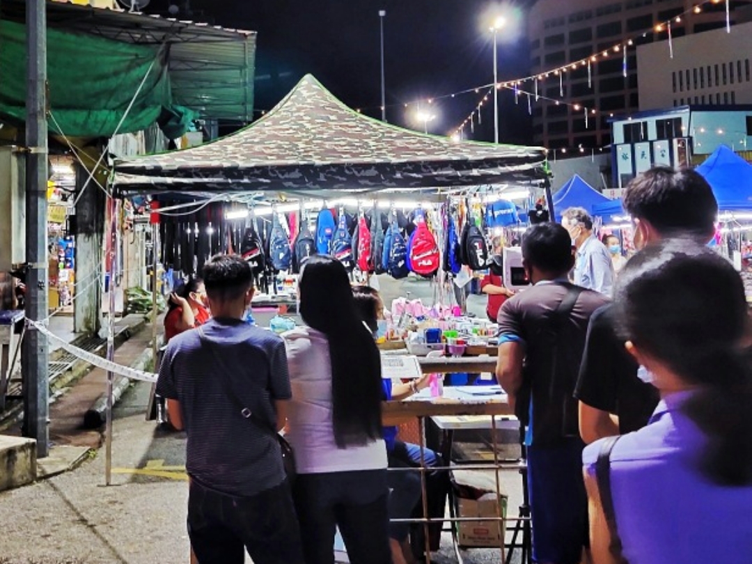 Sibu’s Butterfly Garden night market reopens on Friday