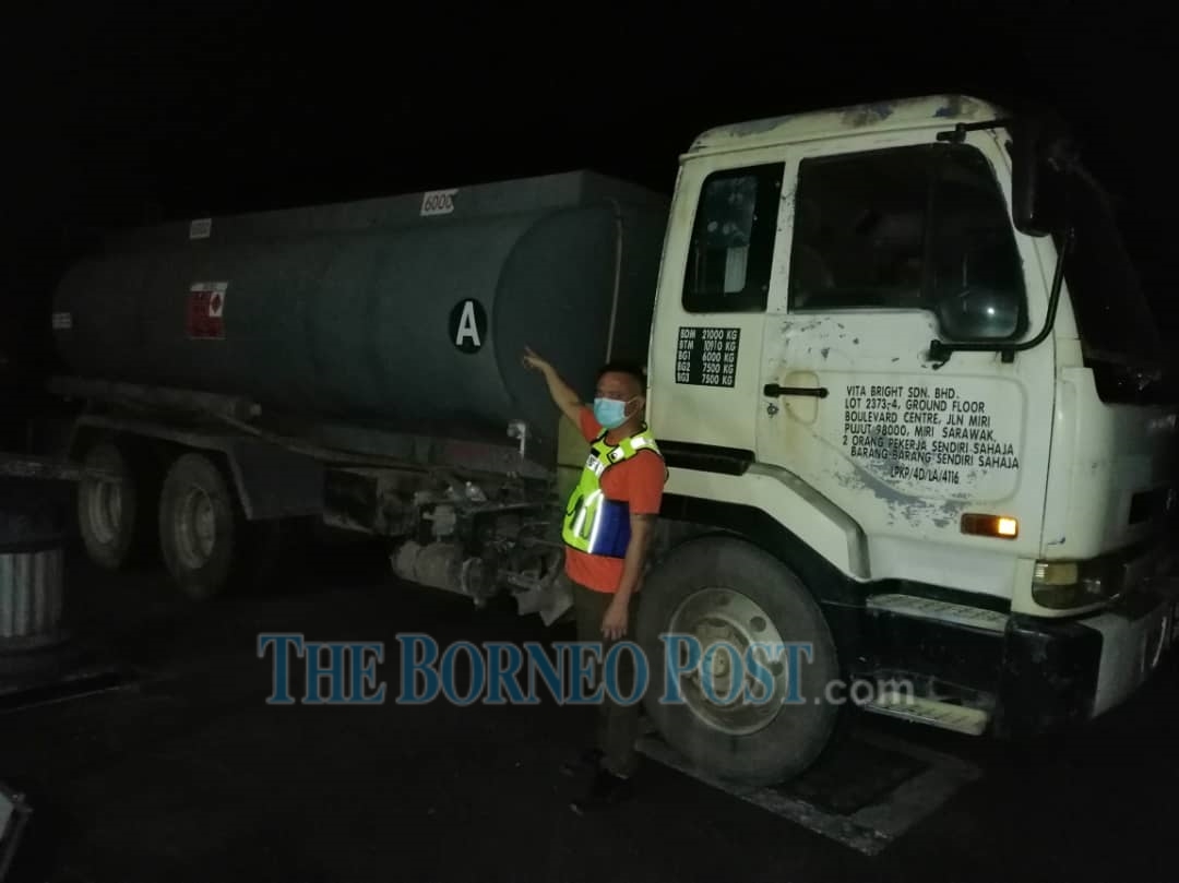 Marine police seize tanker transporting 12,000 litres of biodiesel without valid papers