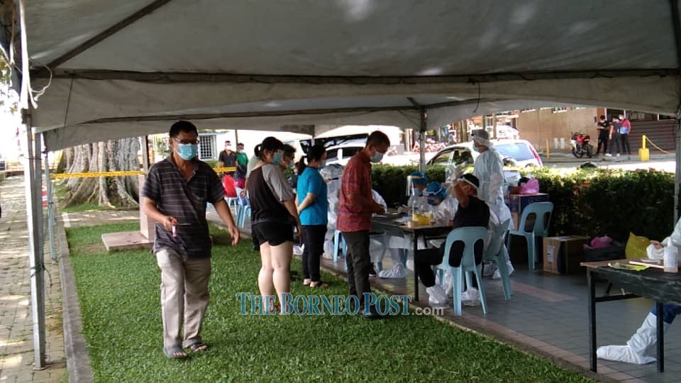 Dr Chin: ACD at Rejang Esplanade in Sibu collected 207 samples so far