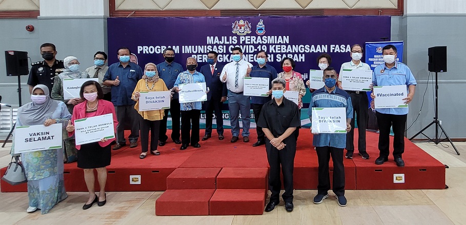 268,000 in Sabah to be vaccinated under phase two