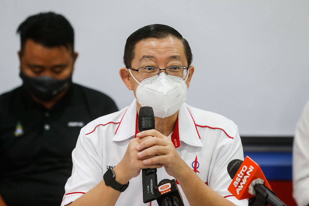 Guan Eng: Tengku Zafrul’s insistence on 7.5pc GDP recovery amid MCO 3.0 unrealistic