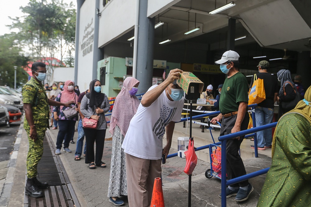 Malaysia’s new Covid-19 cases rise again to 4,855, more than one-third in Selangor