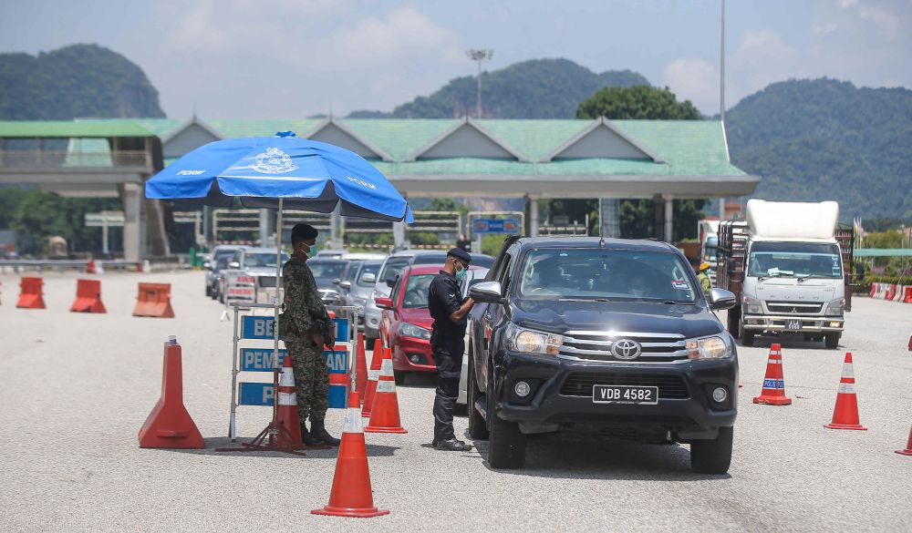 Perak police to monitor unauthorised interstate travel at toll plazas