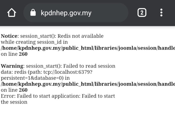 Domestic Trade and Consumer Affairs Ministry website crashes hours before ‘total lockdown’