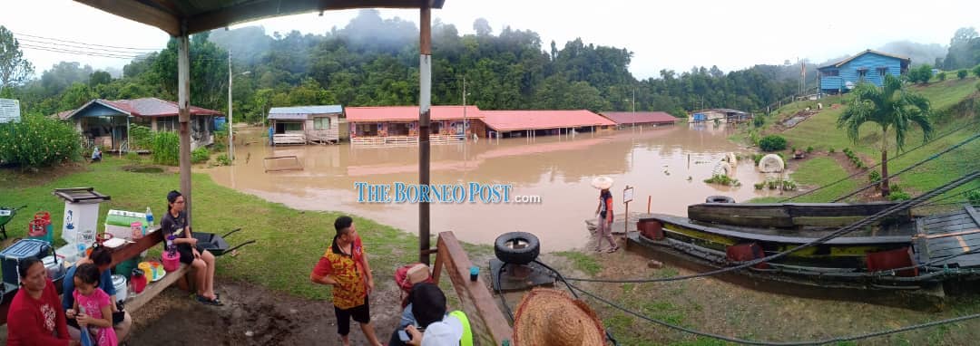 Baram hit by floods, up to 10 feet of water in some areas