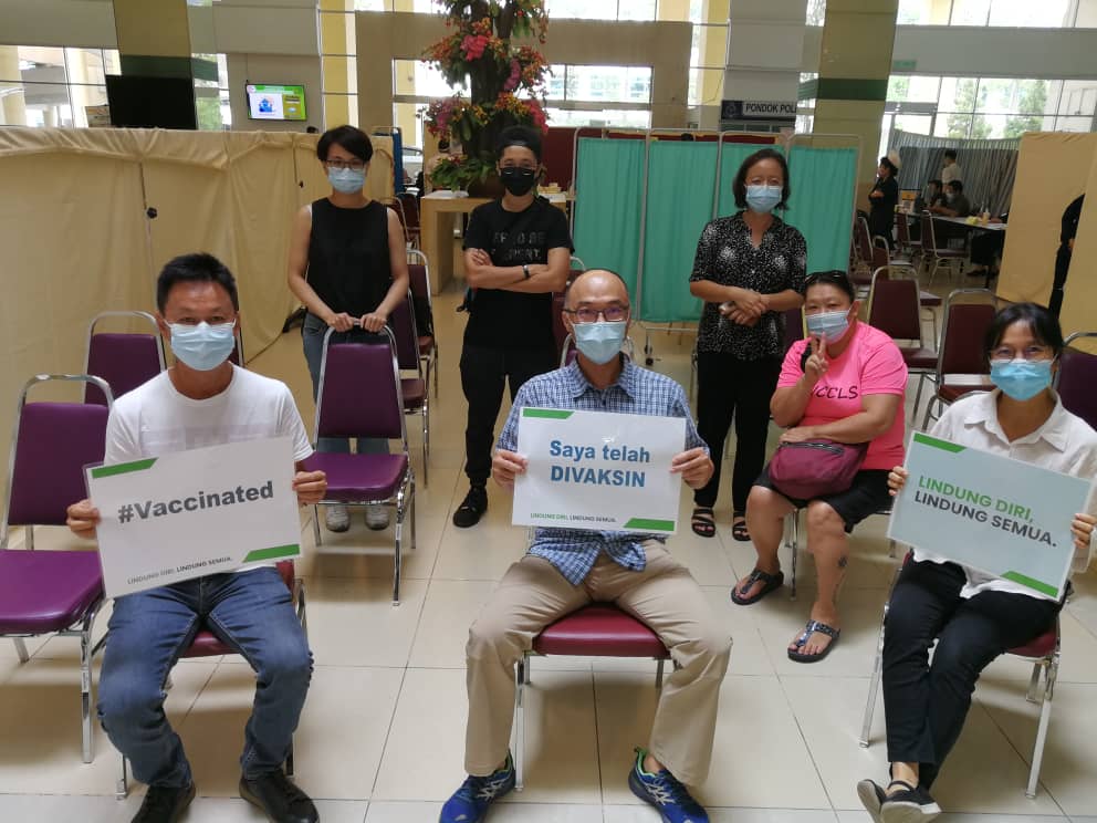 94 KK journalists receive vaccination