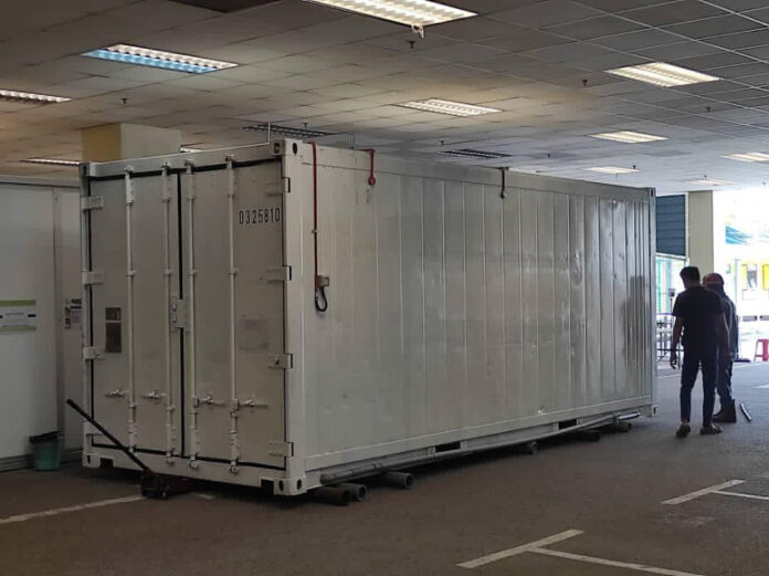 Covid-19: Now Selayang Hospital uses container to store bodies, says forensic medical unit head