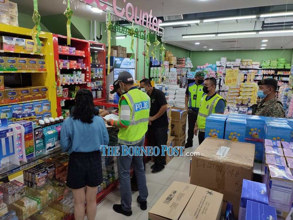 Bintulu supermarket issued compound for violating SOPs