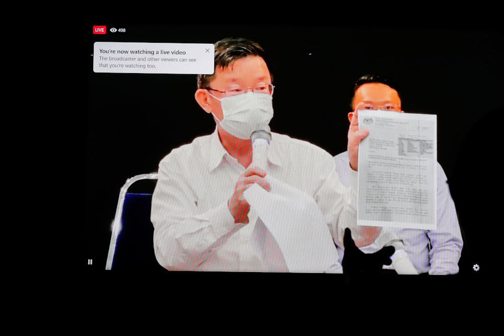 Penang CM urges Putrajaya to allow state govt to accept donation of two million doses of Covid-19 vaccine