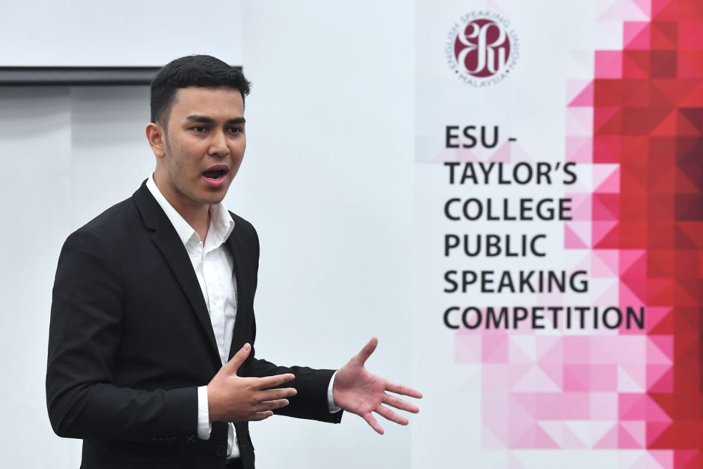 MMU student Pavit Coran wins virtual ESU international public speaking competition