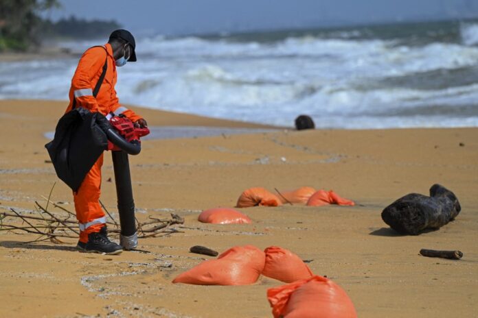 Sri Lanka seeks $40 million in damages over ship fire