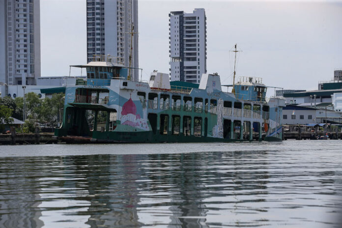 Penang Port Commission: Partially submerged ferry not abandoned, to be leased to successful bidders