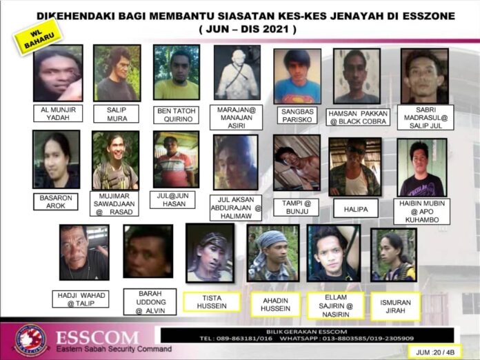 ESSCom adds four more to wanted list