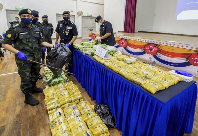 General Operations Force seize drugs worth RM8.6m in Pasir Mas