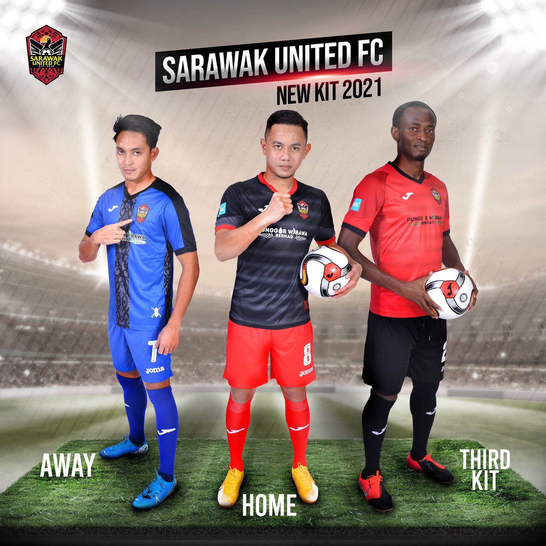 Sarawak United unveils new kits ahead of Premier League second half