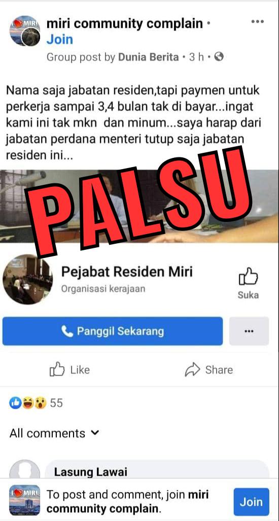 Resident’s Office refutes claims it did not pay staff salaries