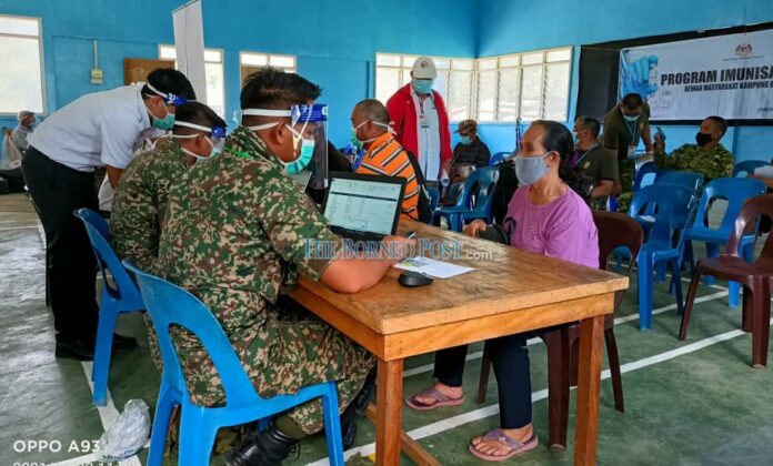 1,639 people from Ba Kelalan, Long Semadoh and Long Sukang received first dose of Covid-19 vaccine – Limbang Resident