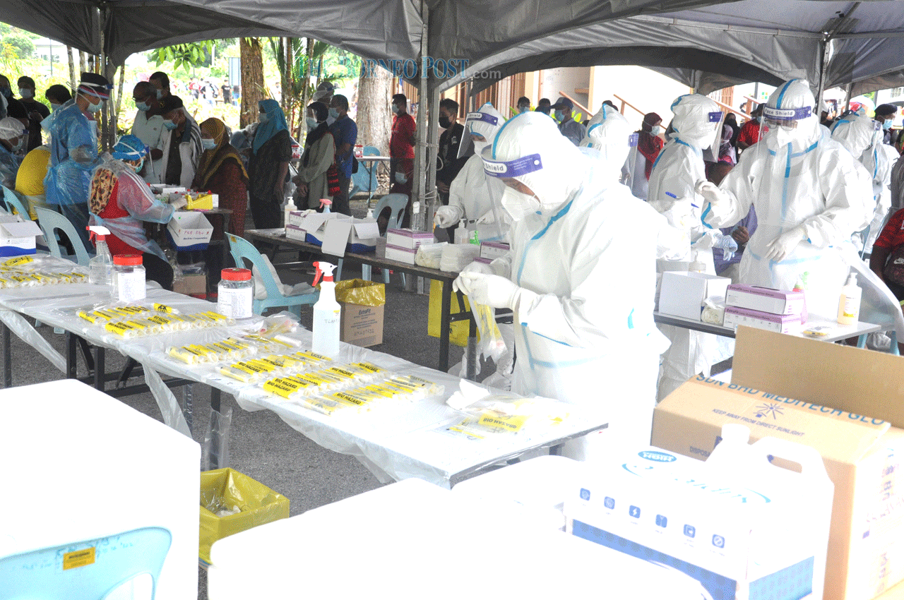 Sarawak orange zones down to two, 29 districts remain as red zones